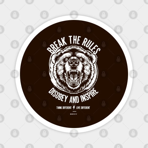 Break The Rules Magnet by artslaves